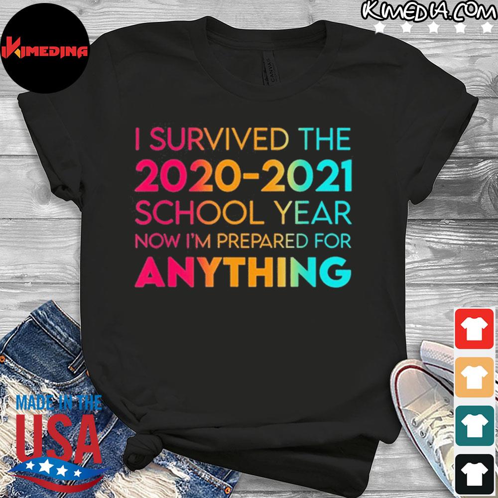 Funny End Of Year School Survivor Colorful 2020-2021 Teacher Shirts –  ikimedina