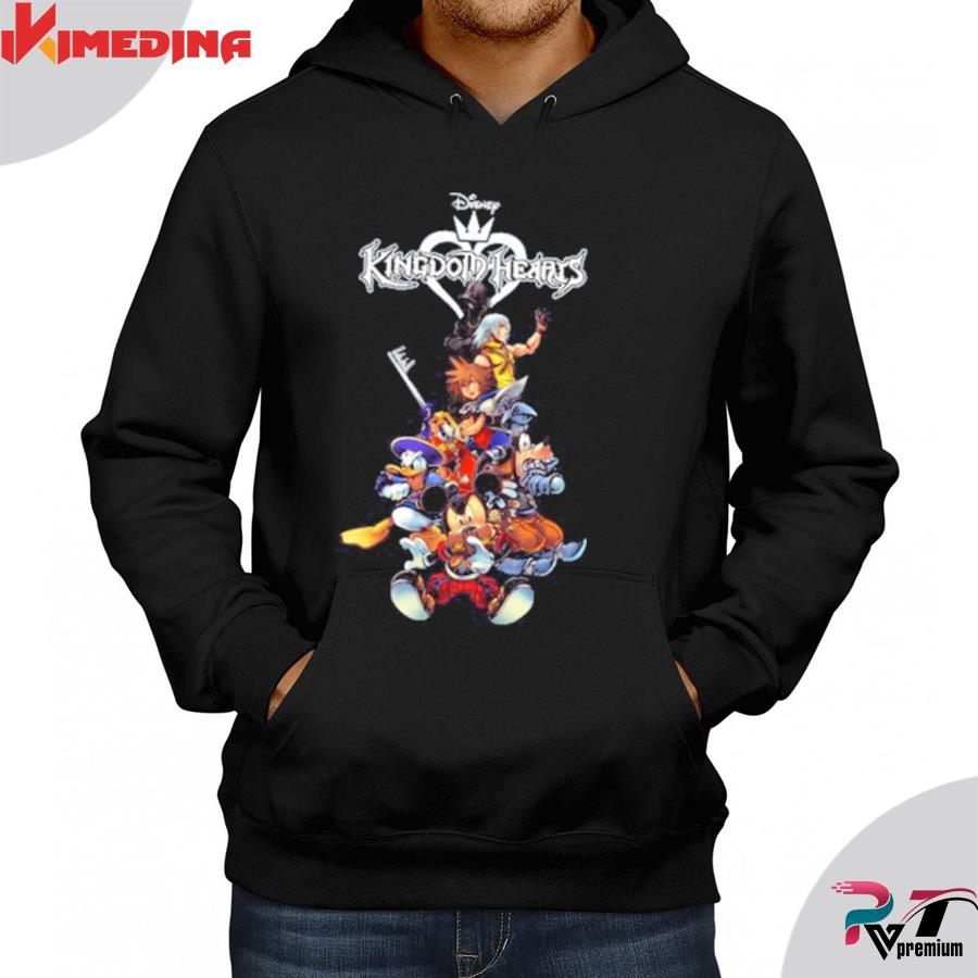 Disney Kingdom Hearts Poster Logo Sudadera 