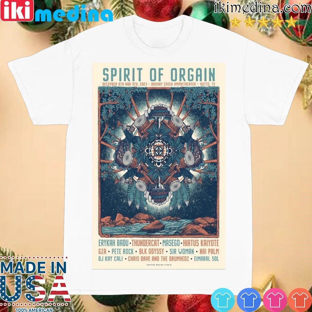 2023 Spirit Of Orgain Tour Hutto, TX Poster shirt