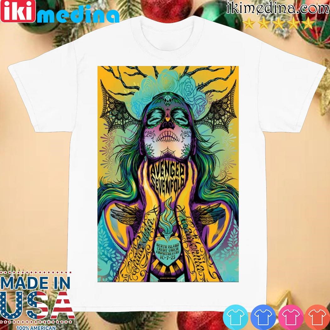 Avenged Sevenfold California Oct 7, 2023 Chula Vista Show Poster shirt