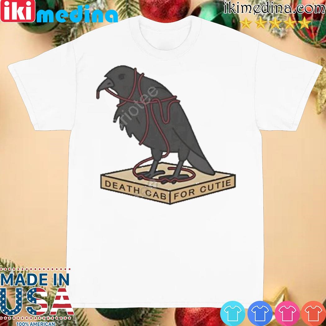 Death Cab For Cutie Merch Pedestal Crow shirt