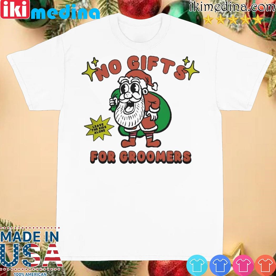 Official No Gifts For Groomers Christmas Shirt
