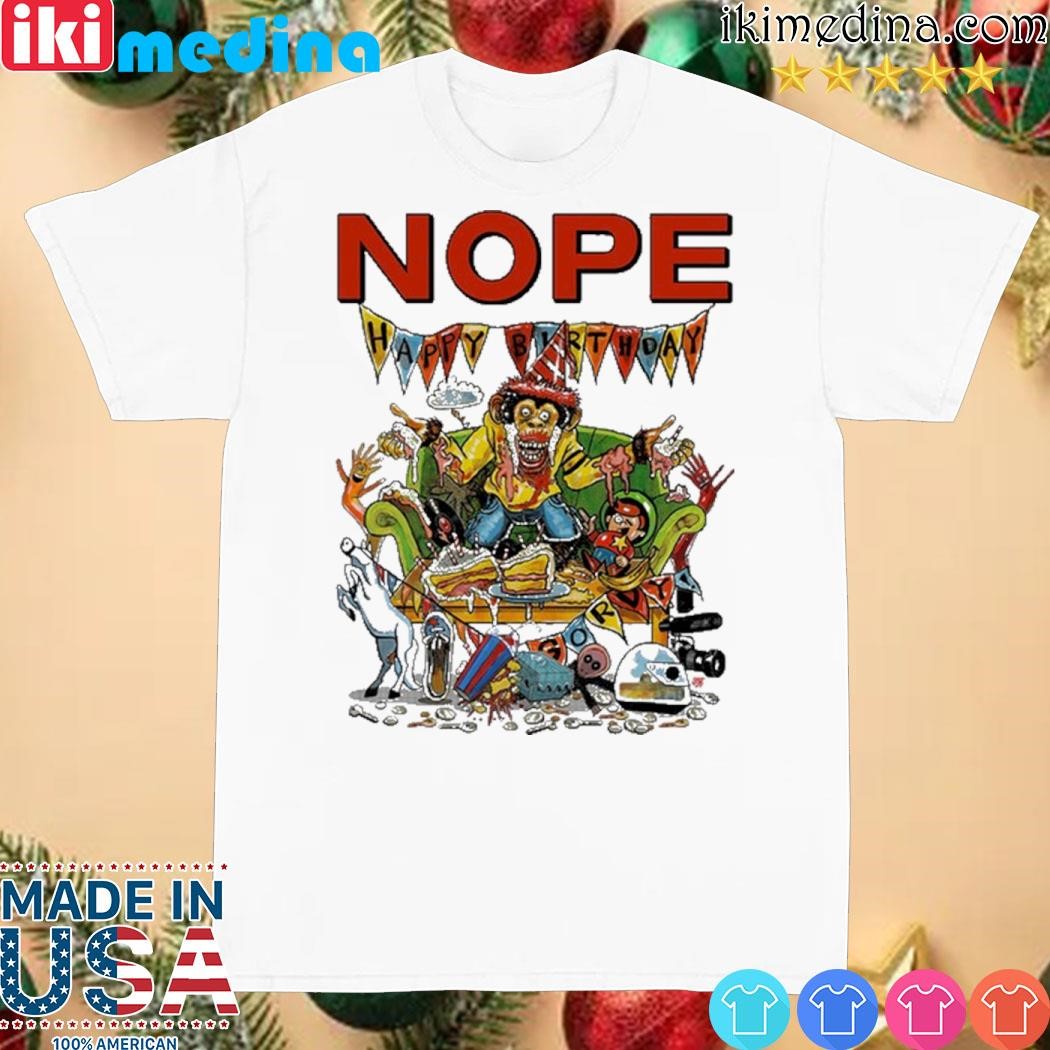 Official Nope Happy Birthday Gordy Shirt