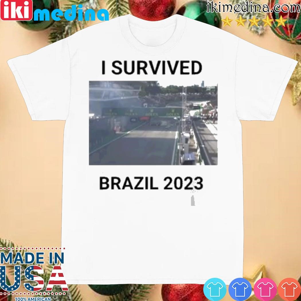 Official Trending I Survived Brazil 2023 Shirt