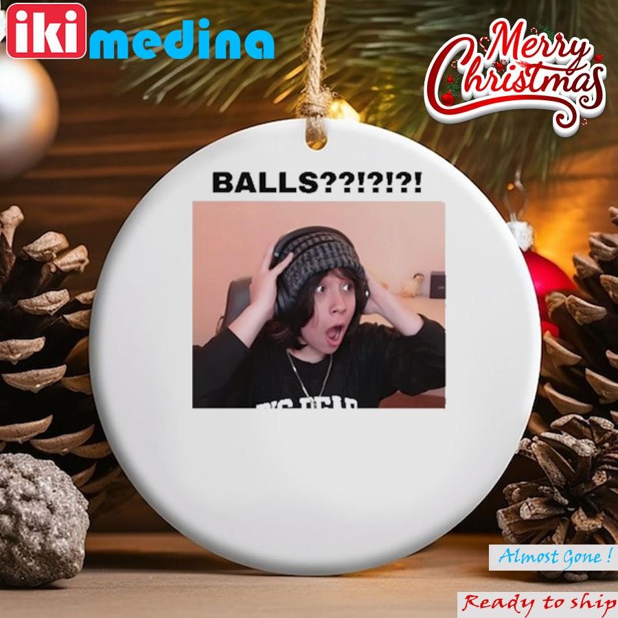 Official balls Quackity Ornament