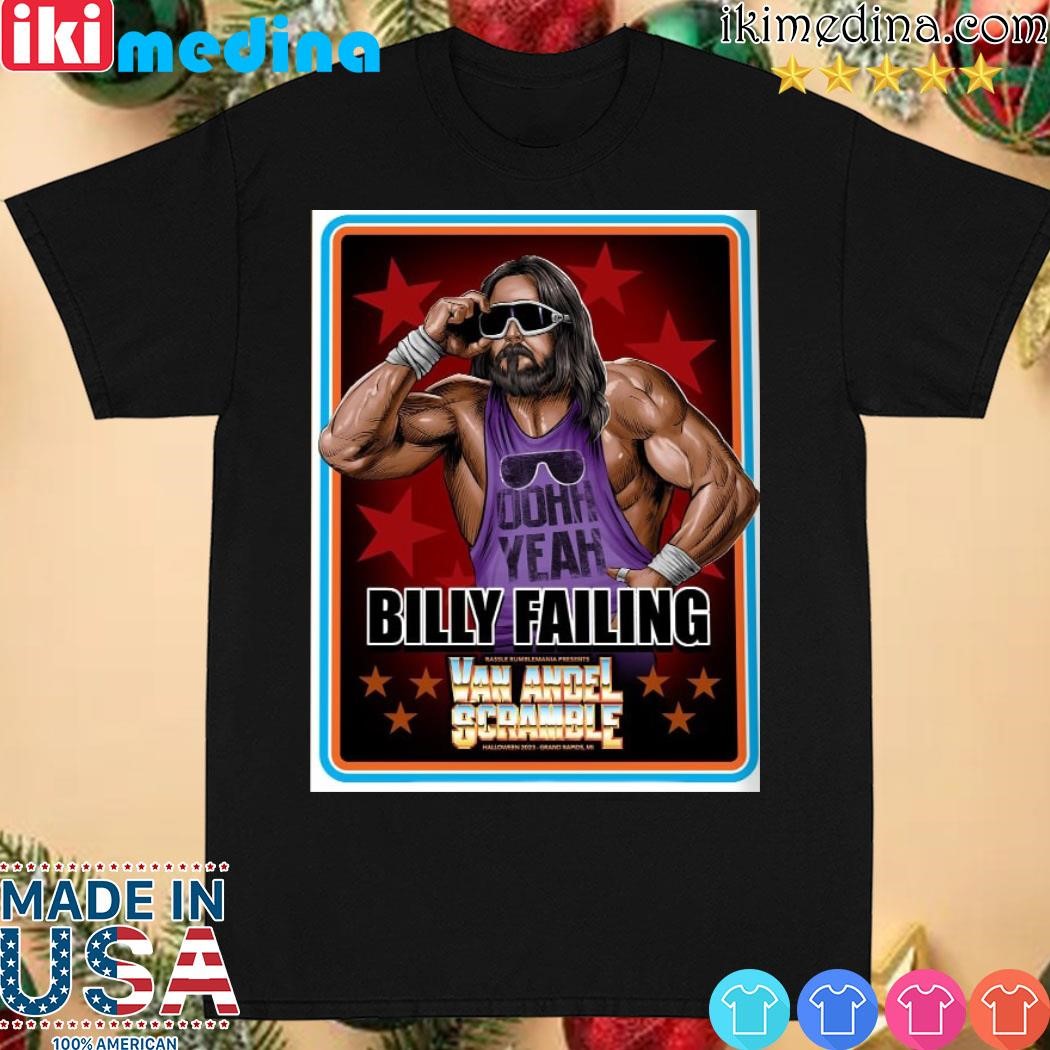 Official billy strings billy falling halloween 2023 grand rapis mI on october 31st shirt
