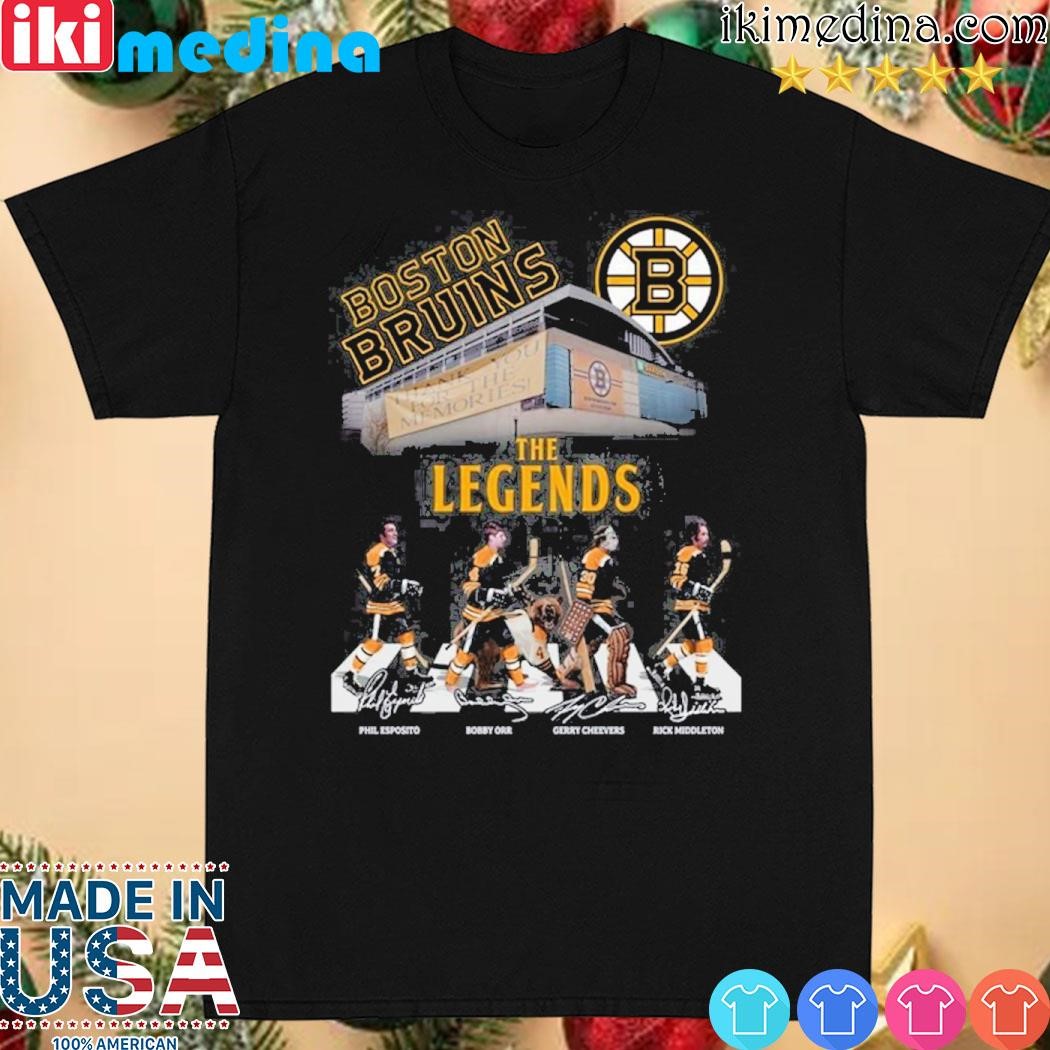 Official boston Bruins the legends shirt