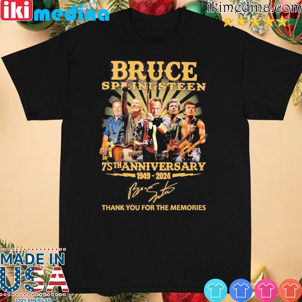 Official bruce springsteen 60 years 1964-2024 thank you for the memoreis shirt