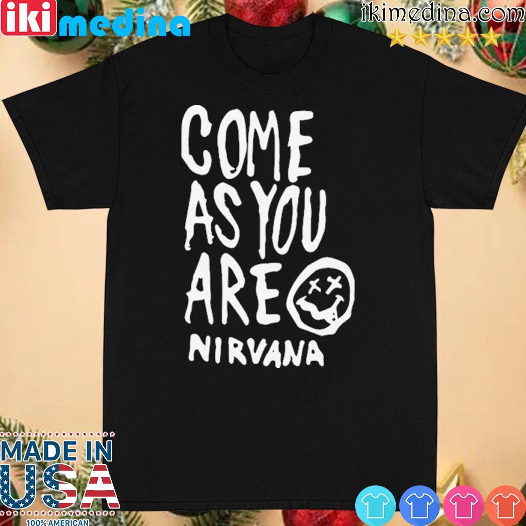 Official come As You Are Nirvana Kurt Cobain T-Shirt