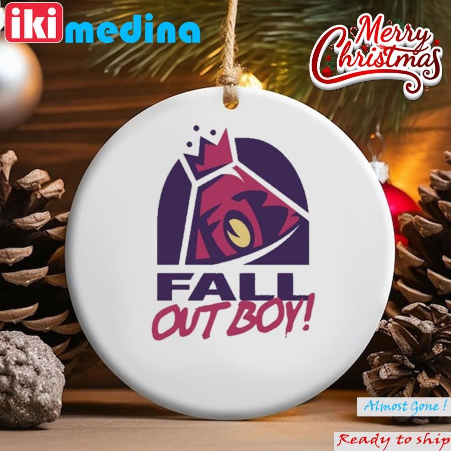Official fall Out Boy Taco Bell 2023 Ornament