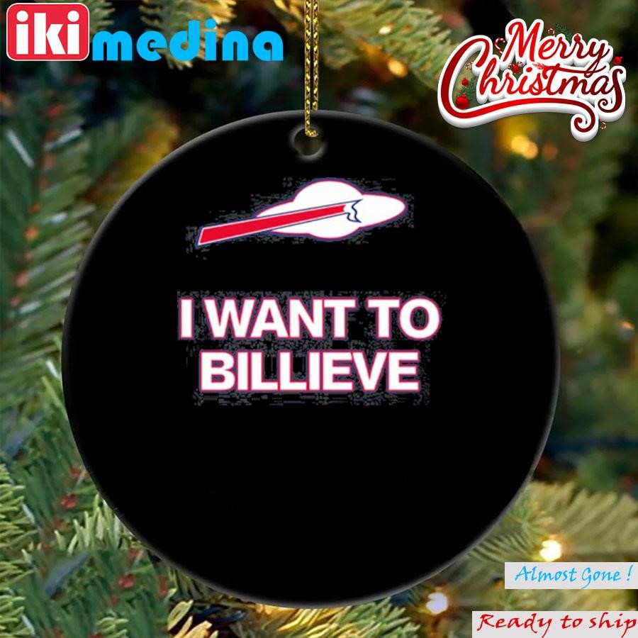 Official i Want To Billieve Ornament