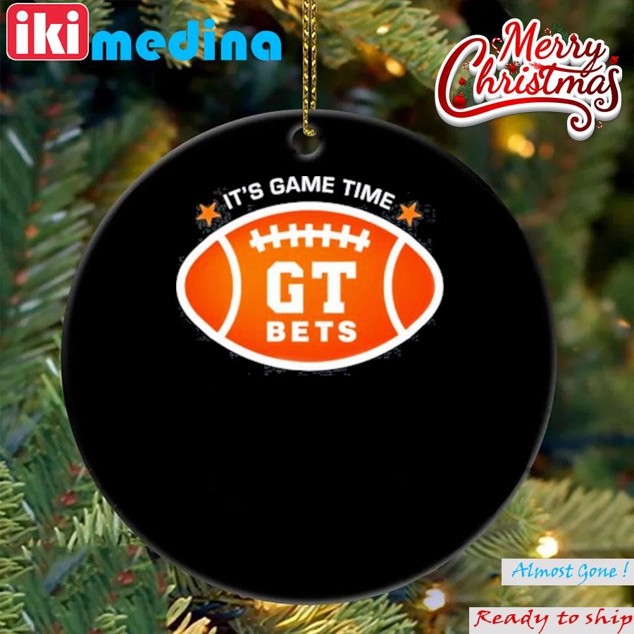 Official it's Game Time Gt Bets Ornament