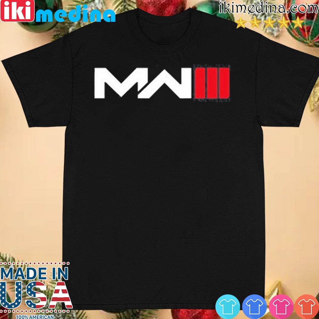 Official modern Warfare Iii Logo Shirt