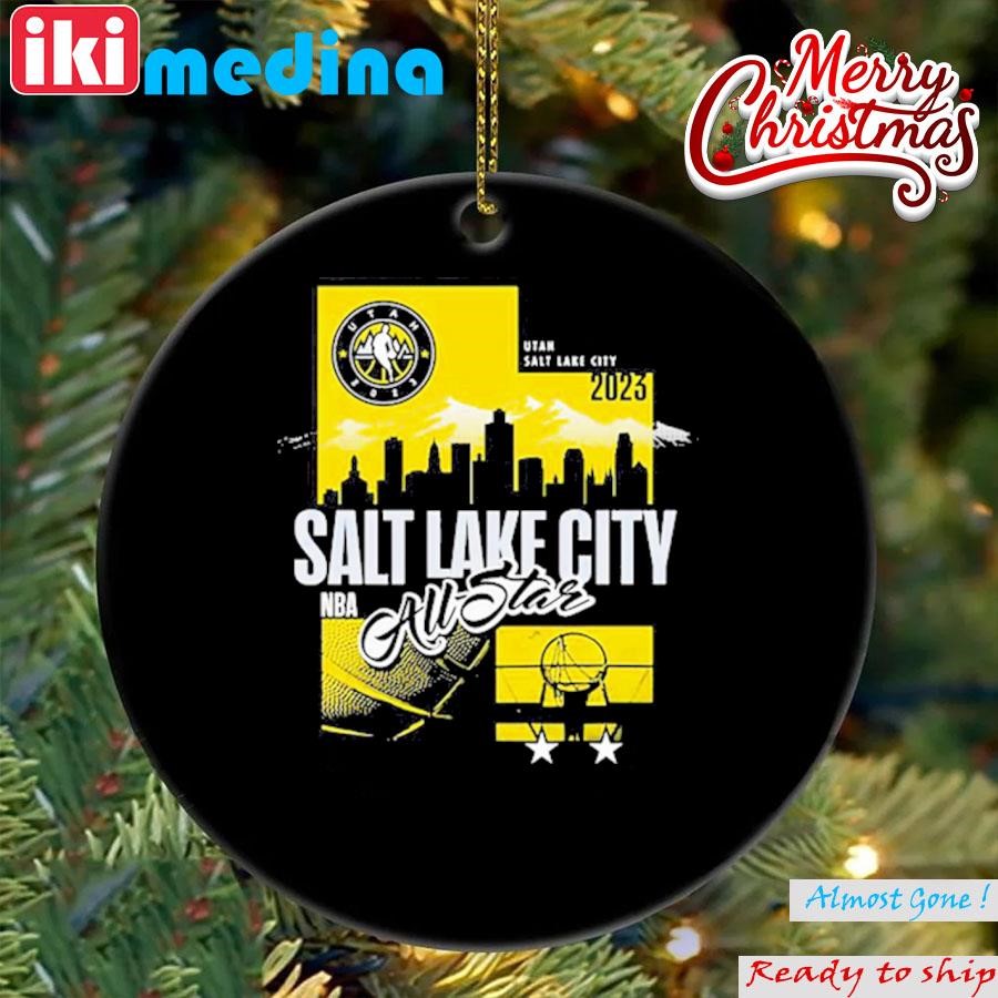 Official nba All-Star Utah Salt Lake City 2023 Hoodie Ornament