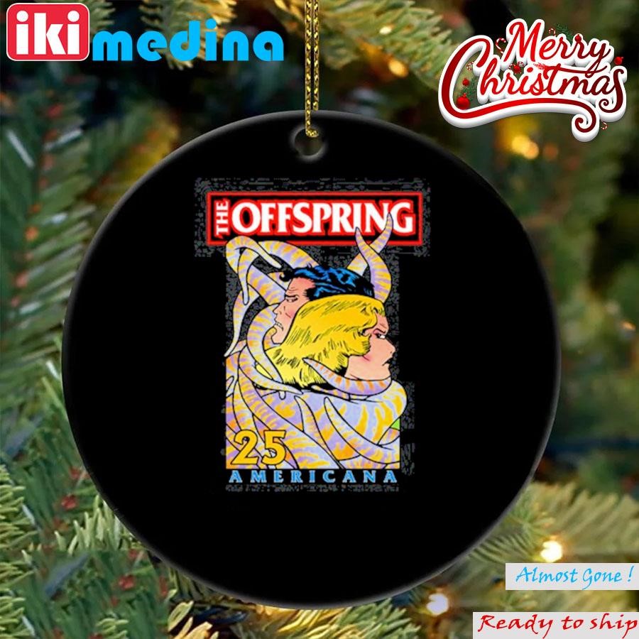 Official offspring Band Americana 25th Anniversary Ornament