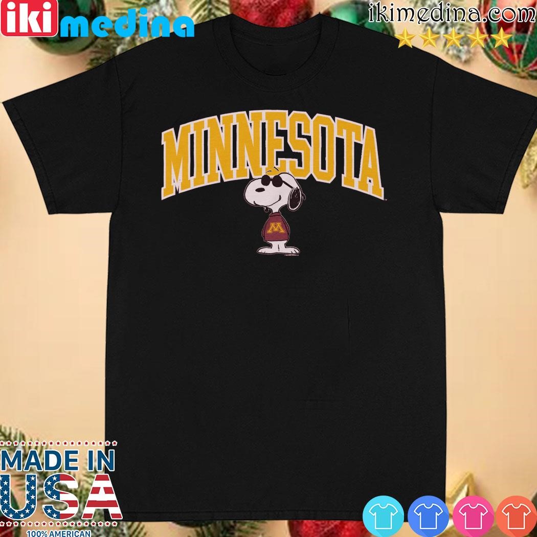 Official peanuts x Minnesota Joe college shirt