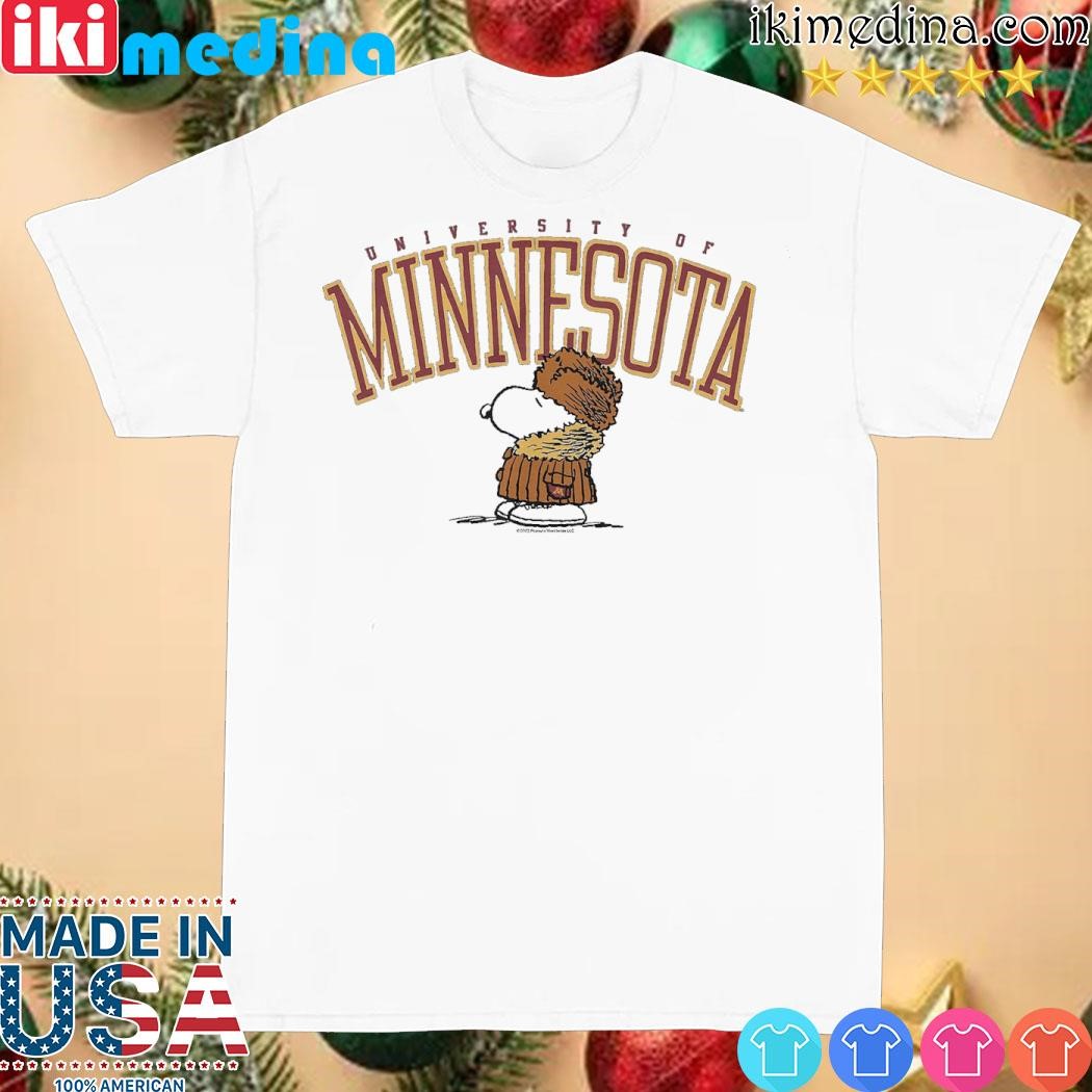 Official peanuts x Minnesota Snoopy shirt