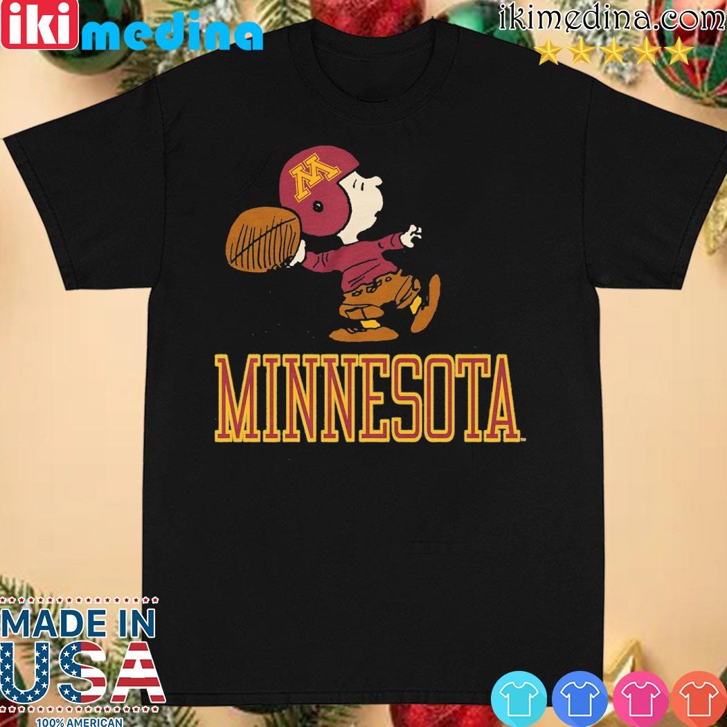 Official peanuts x Minnesota quarterback shirt