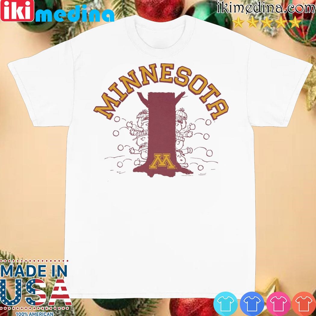 Official peanuts x Minnesota winter gang ringer shirt