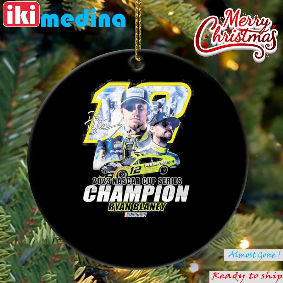 Official ryan Blaney 2023 Nascar Cup Series Champions T Ornament