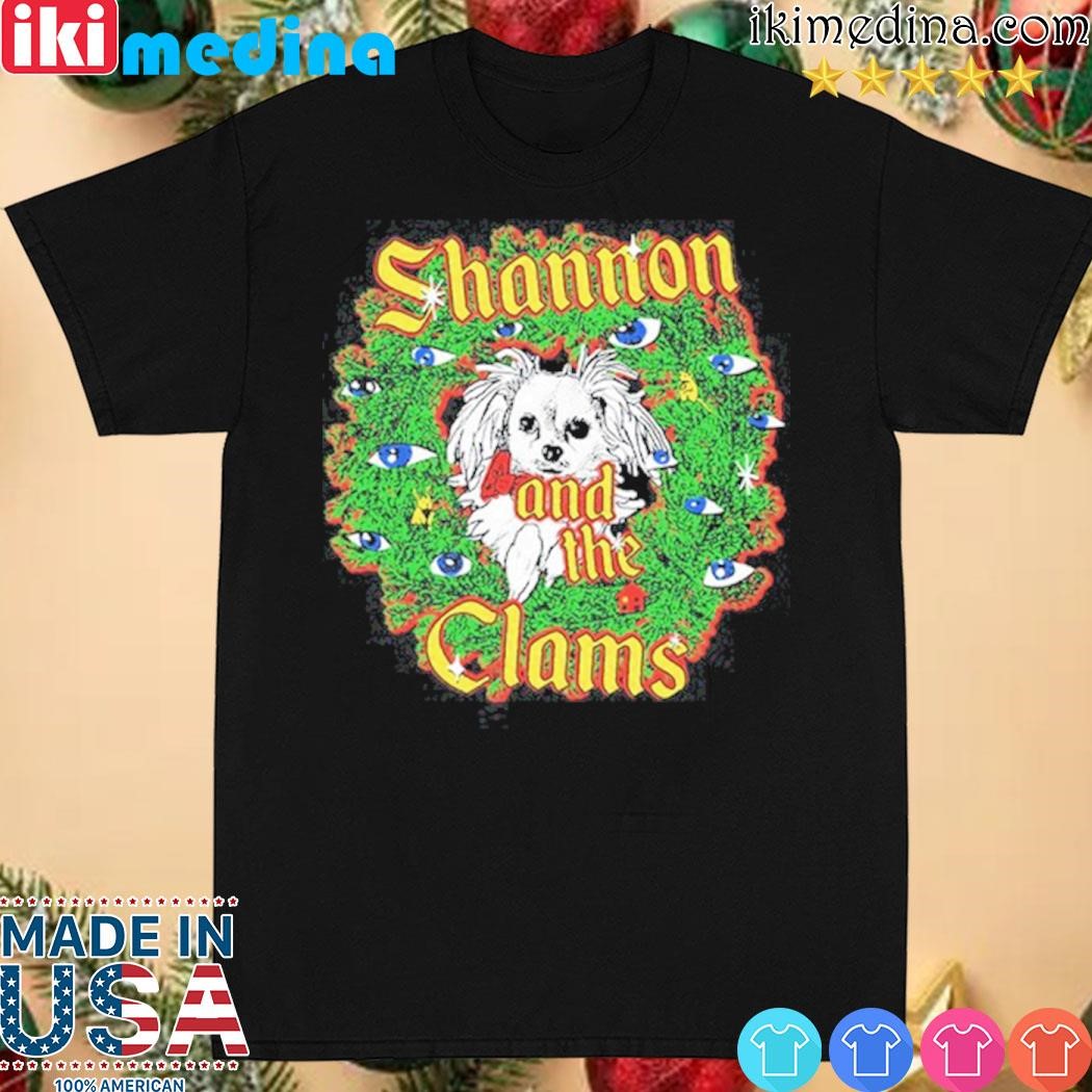 Official shannon and the clams spanky holiday shirt