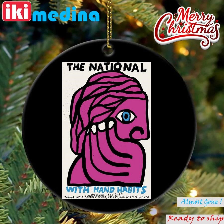 Official the National Nov 19th 2023 Irving, TX Poster Ornament