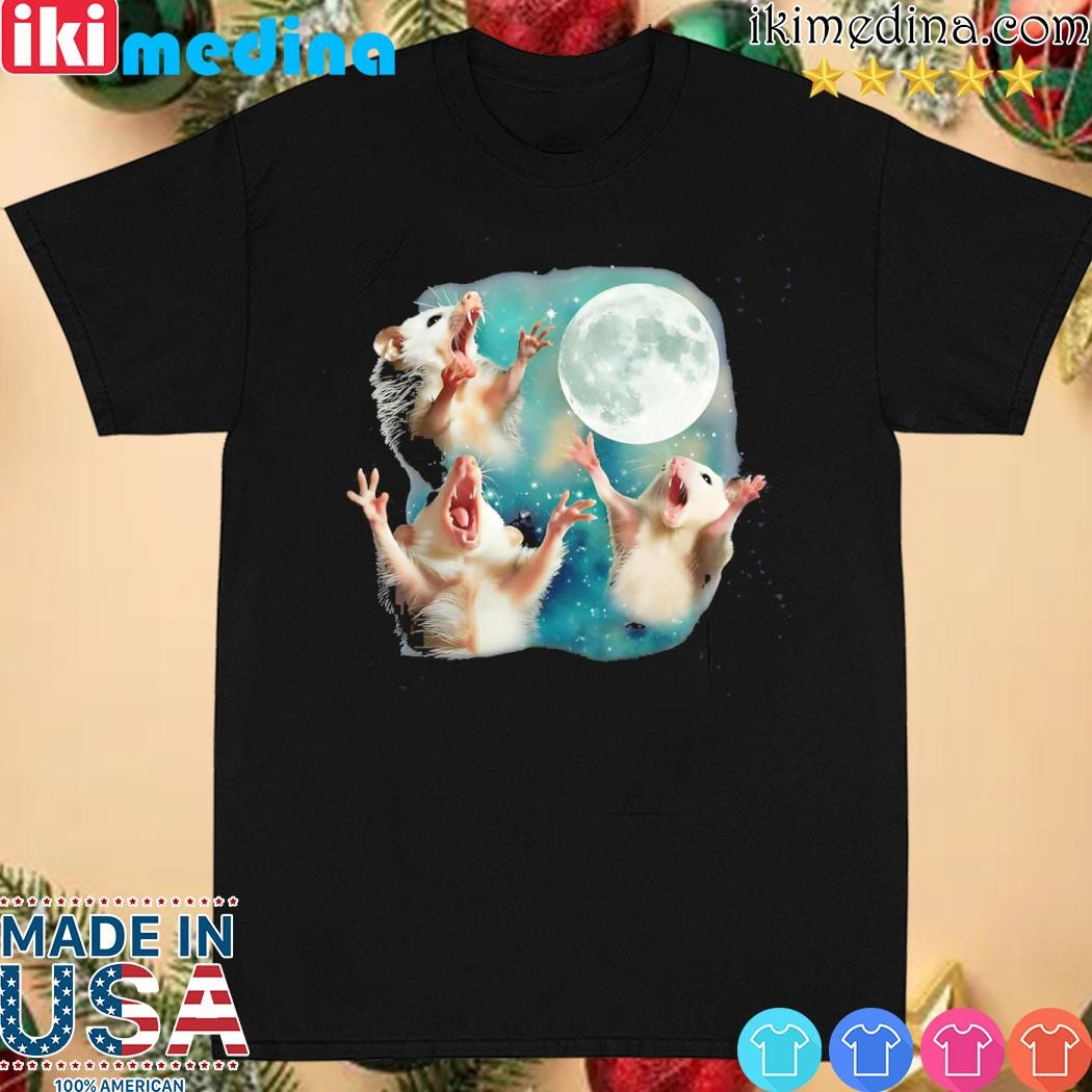 Official three Possum Moon Shirt