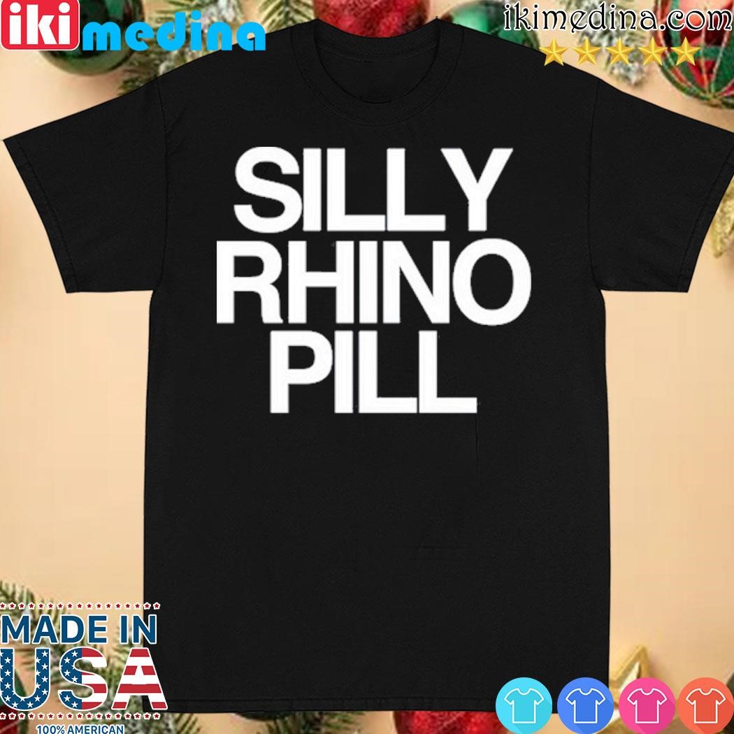 Official tisa korean silly rhino pill shirt