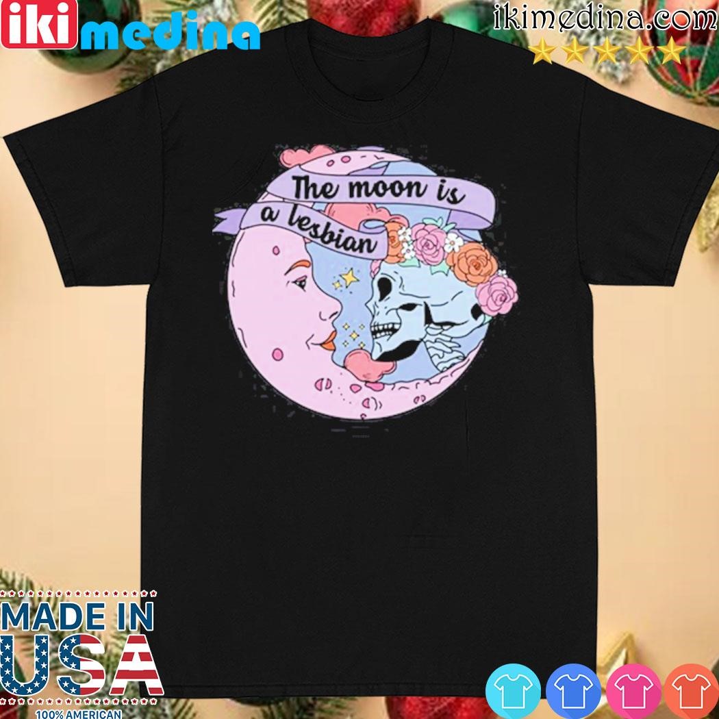 Official spencer's The Moon Is A Lesbian Shirt